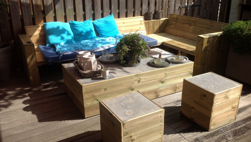 Upcycled Garden Furniture